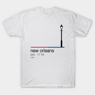 New Orleans Bourbon Street Light T-Shirt